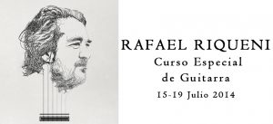 Curso especial de Guitarra Rafael Riqueni