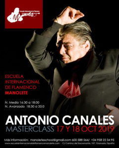 Masterclass Antonio Canales